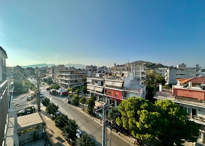 The Spot Urban Easy Access Athens Studio 20 M To Venizelos And Central Athens Attractions Elevator Free Open Parking